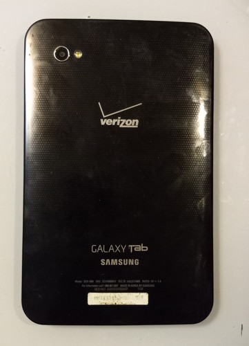 Samsung galaxy tab - tab, verizon